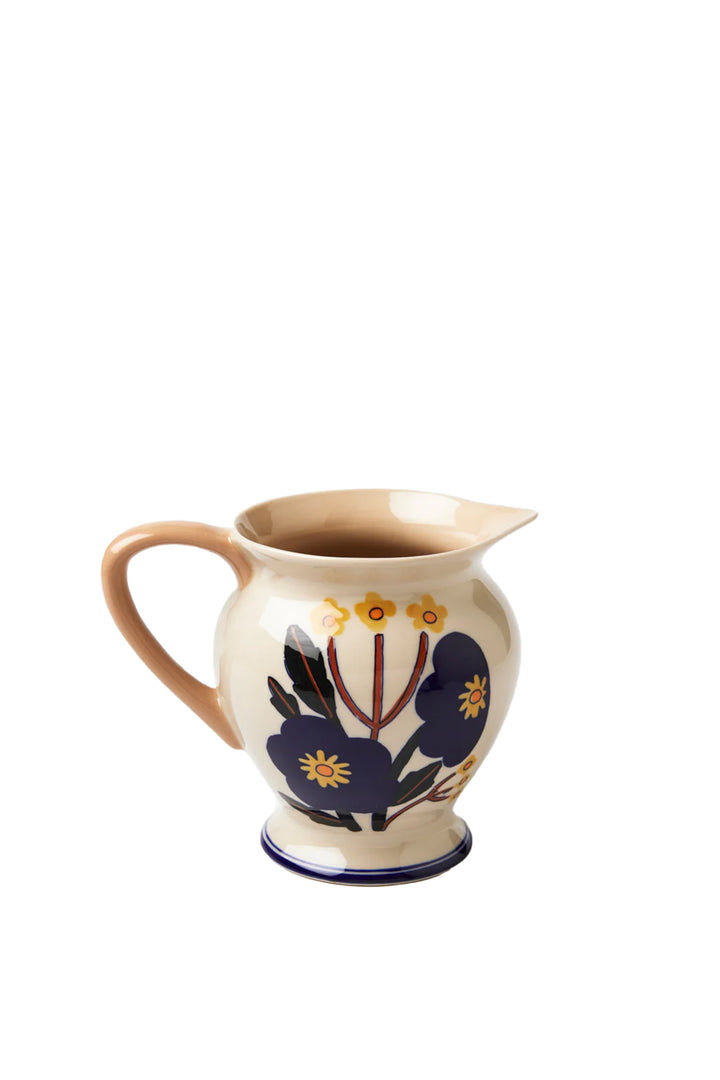 Husk Bloom Jug - Blue