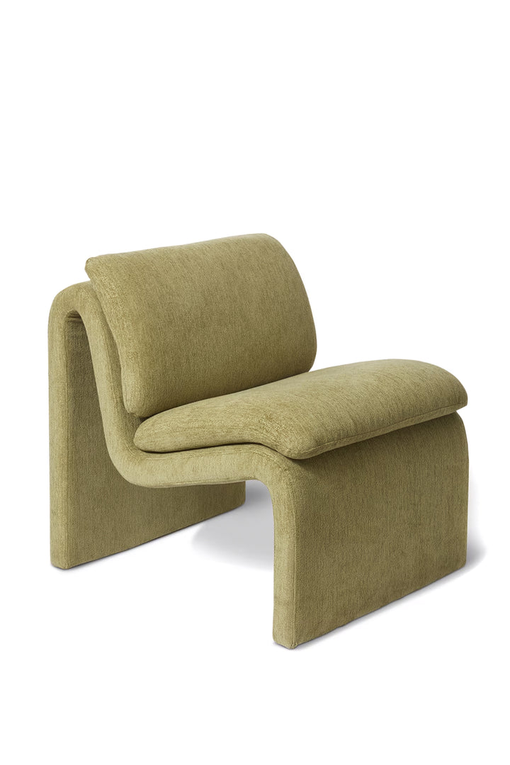 Husk Curvature Chair - Green