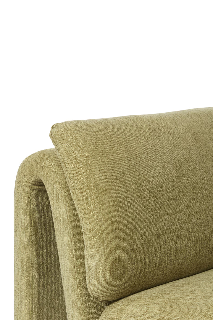 Husk Curvature Chair - Green