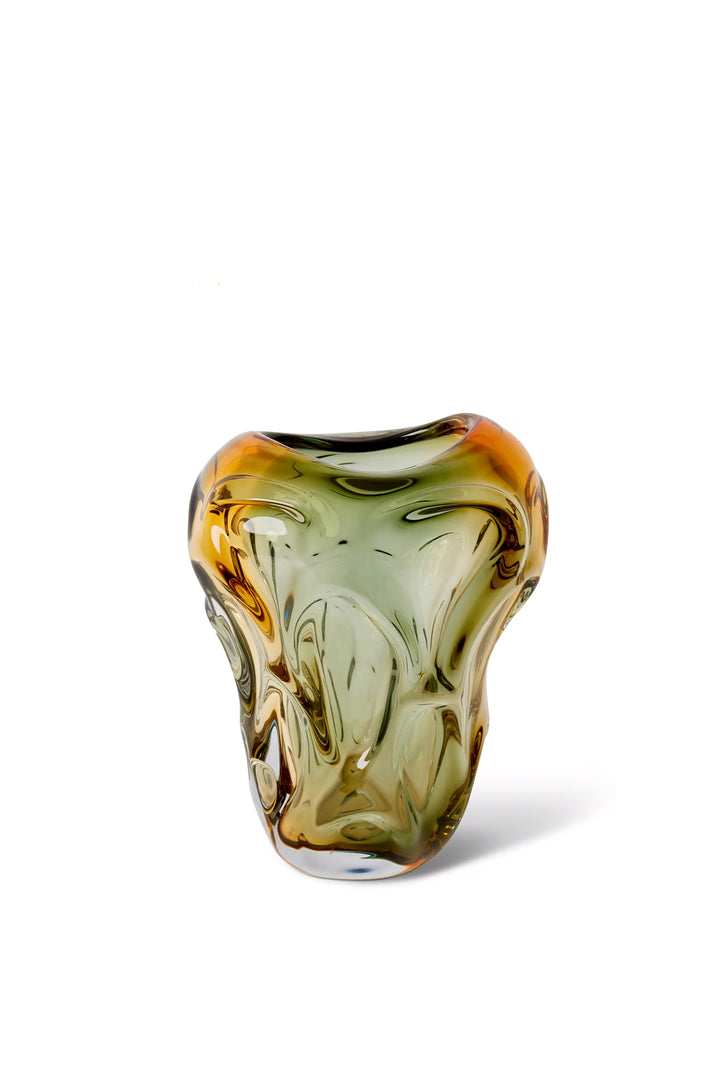 Husk Josiah Vase - Amber