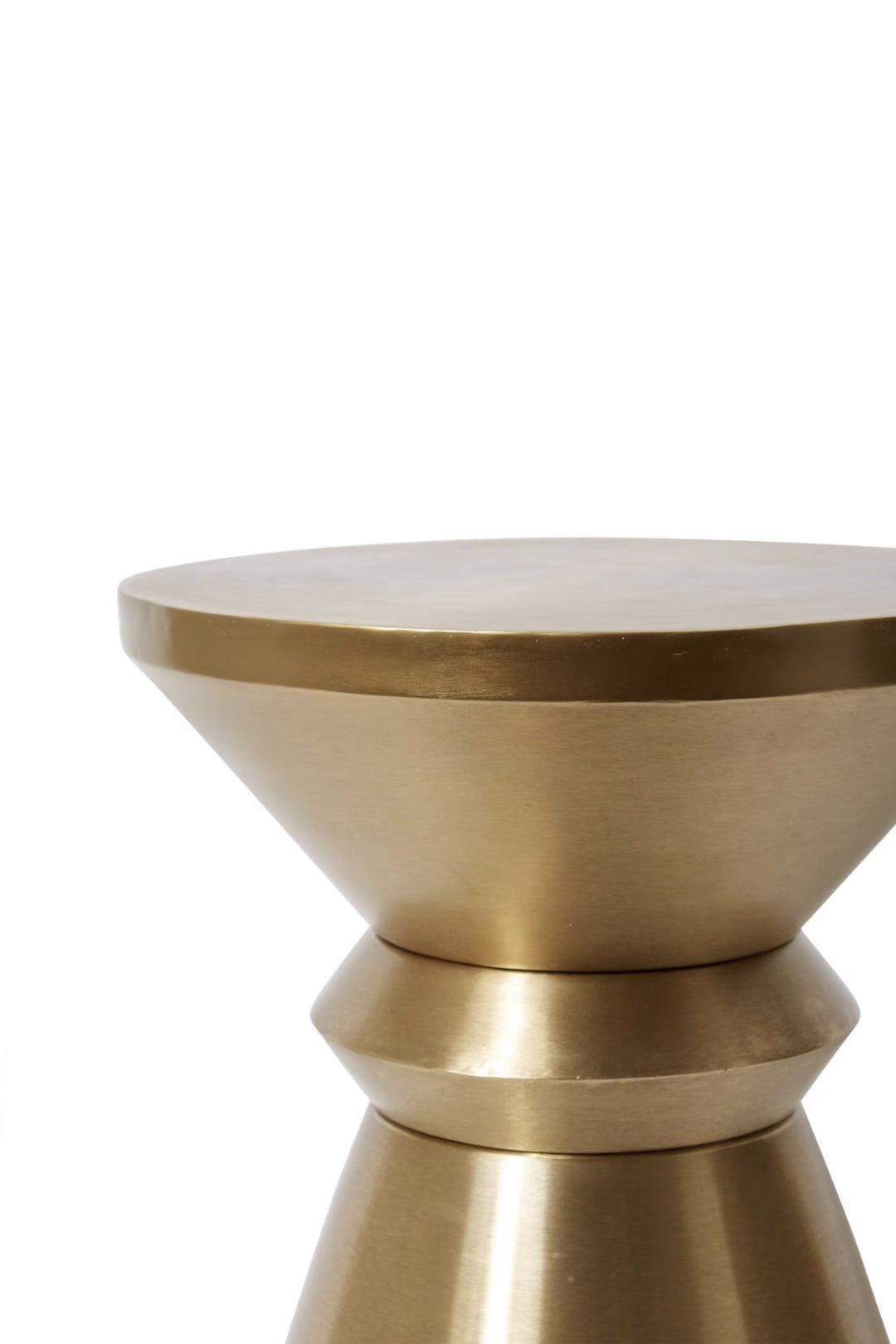 Husk Ajax Side Table- Gold