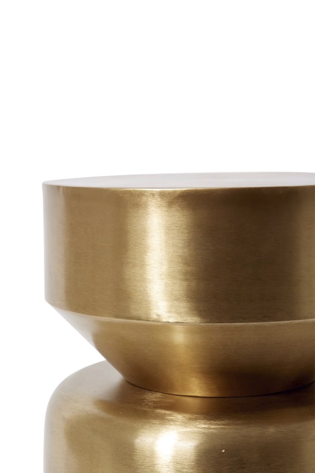 Husk Harley Side Table - Gold