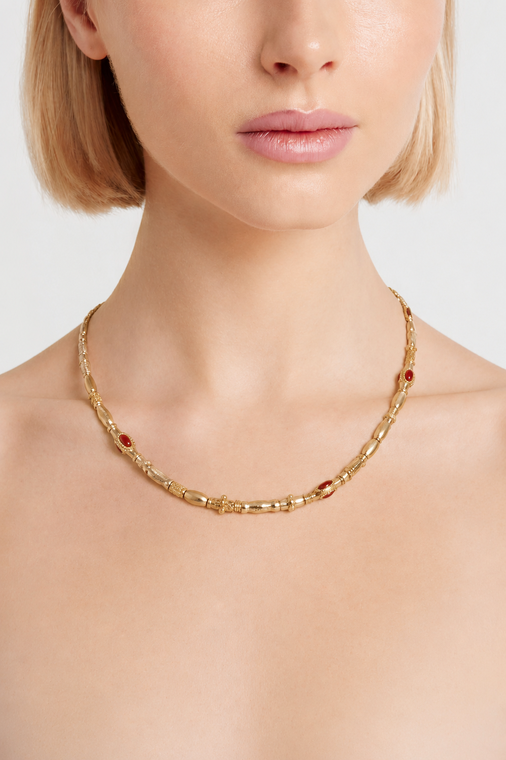 Gas Bijoux Collier Kali Necklace - Red