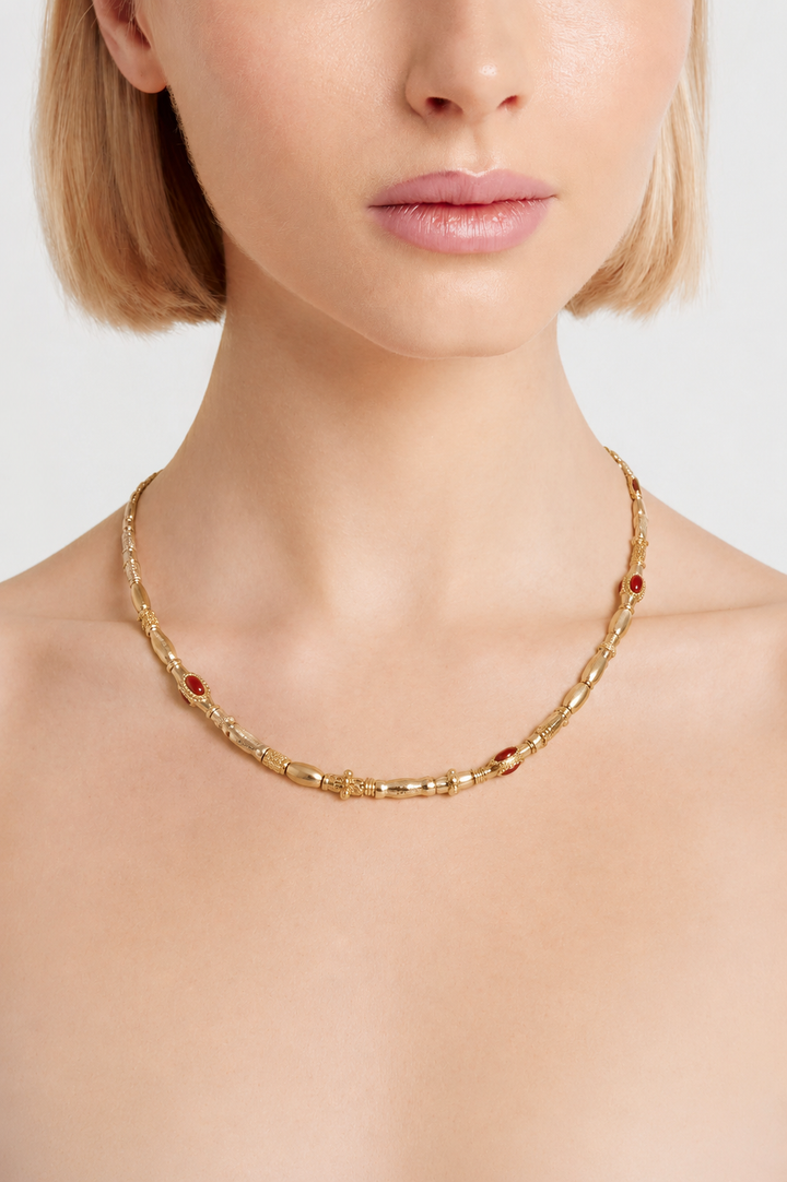 Gas Bijoux Collier Kali Necklace - Red