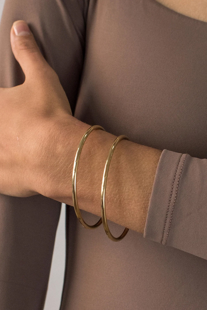 Jenny Bird Dane Bangles - Gold