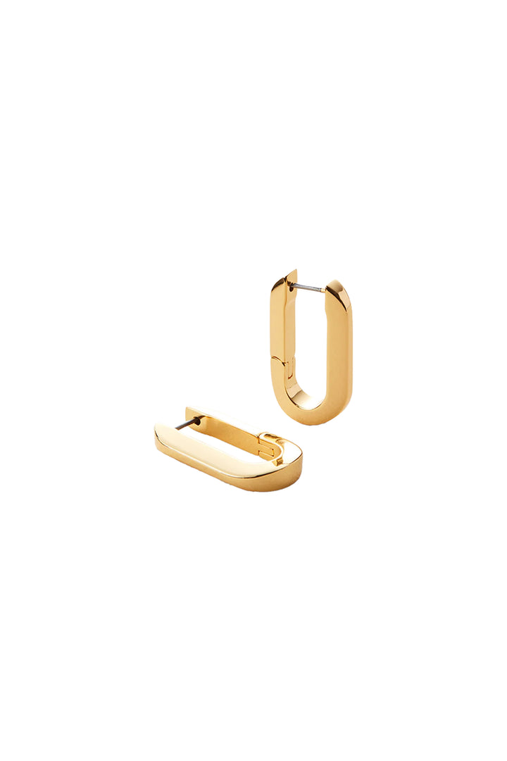 Jenny Bird U-Link Earrings - Gold
