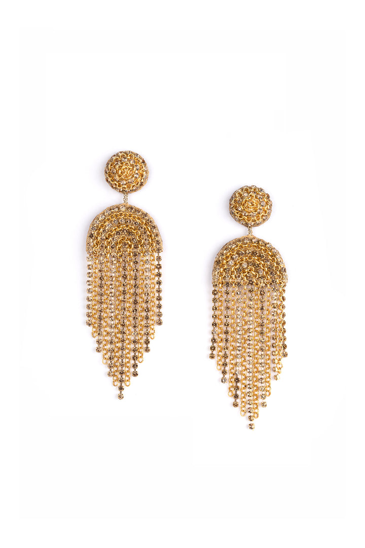 Deepa Gurnani Lorelei Earrings - Gold
