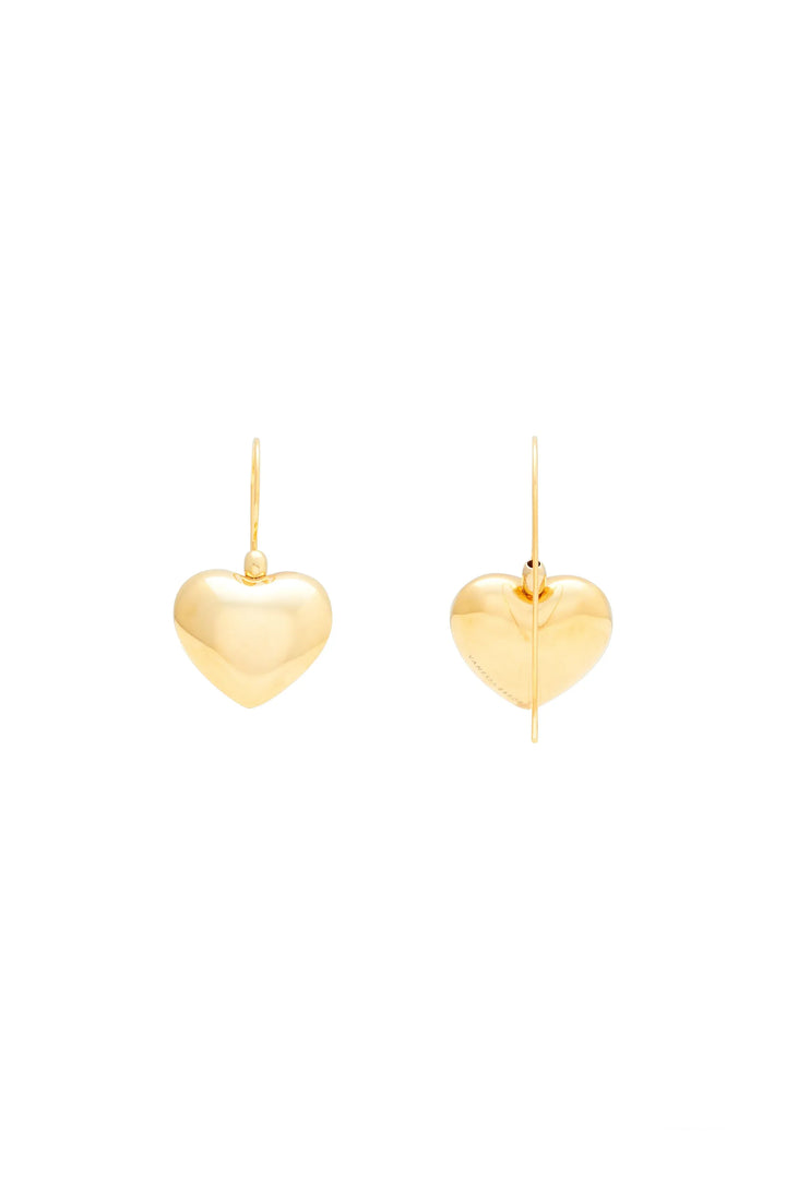 Vanessa Baroni  Heart Earrings - Gold