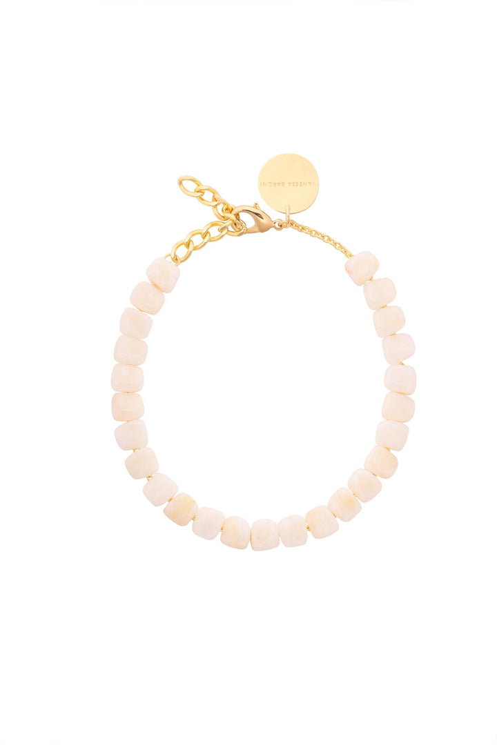 Vanessa Baroni Organic Necklace - Pearl Marble