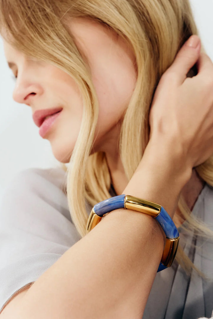 Vanessa Baroni Flex Bracelet - Blue