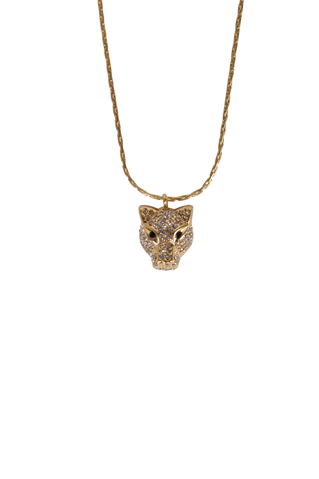 Kitte Leopard Necklace - Gold