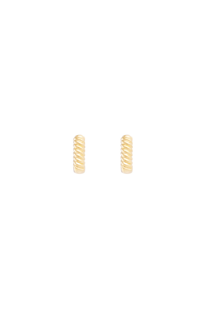 Fairley Reversible Hoops - Gold