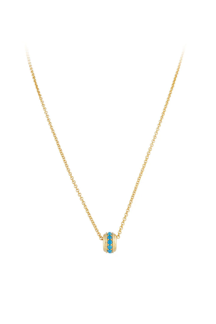 Fairley Orb Necklace - Blue