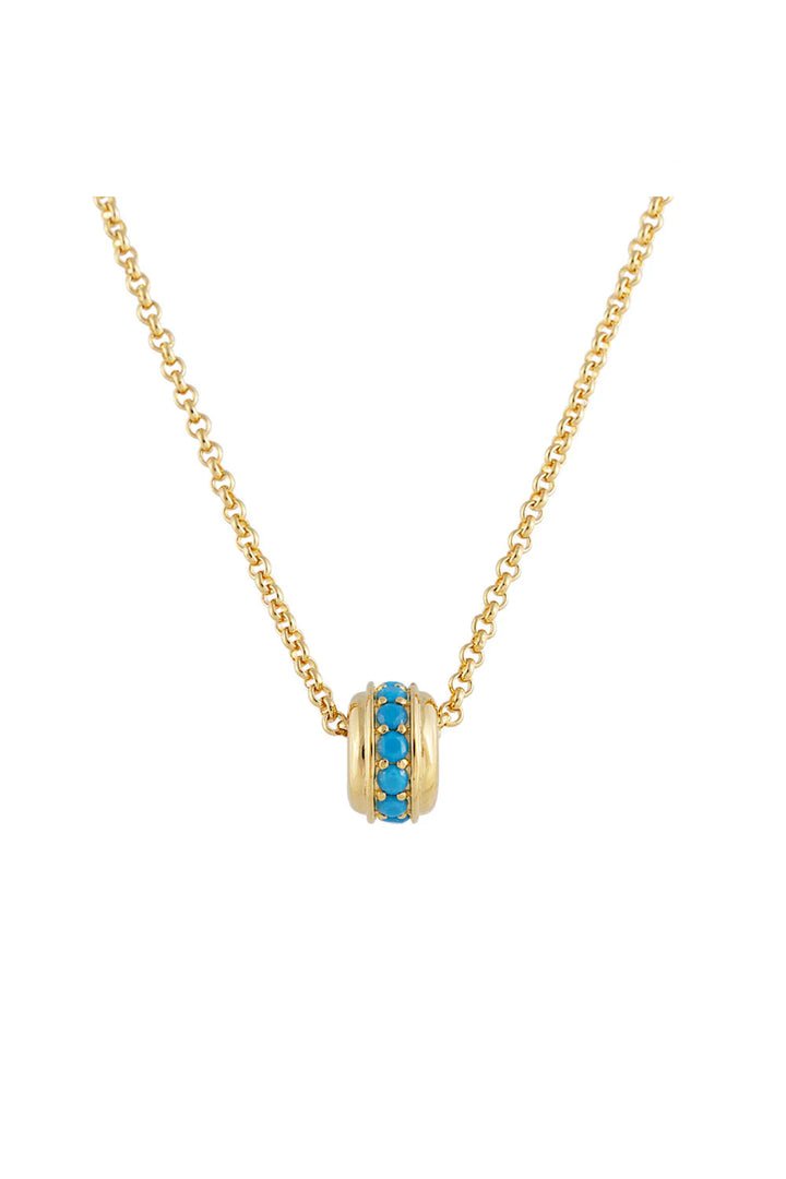 Fairley Orb Necklace - Blue