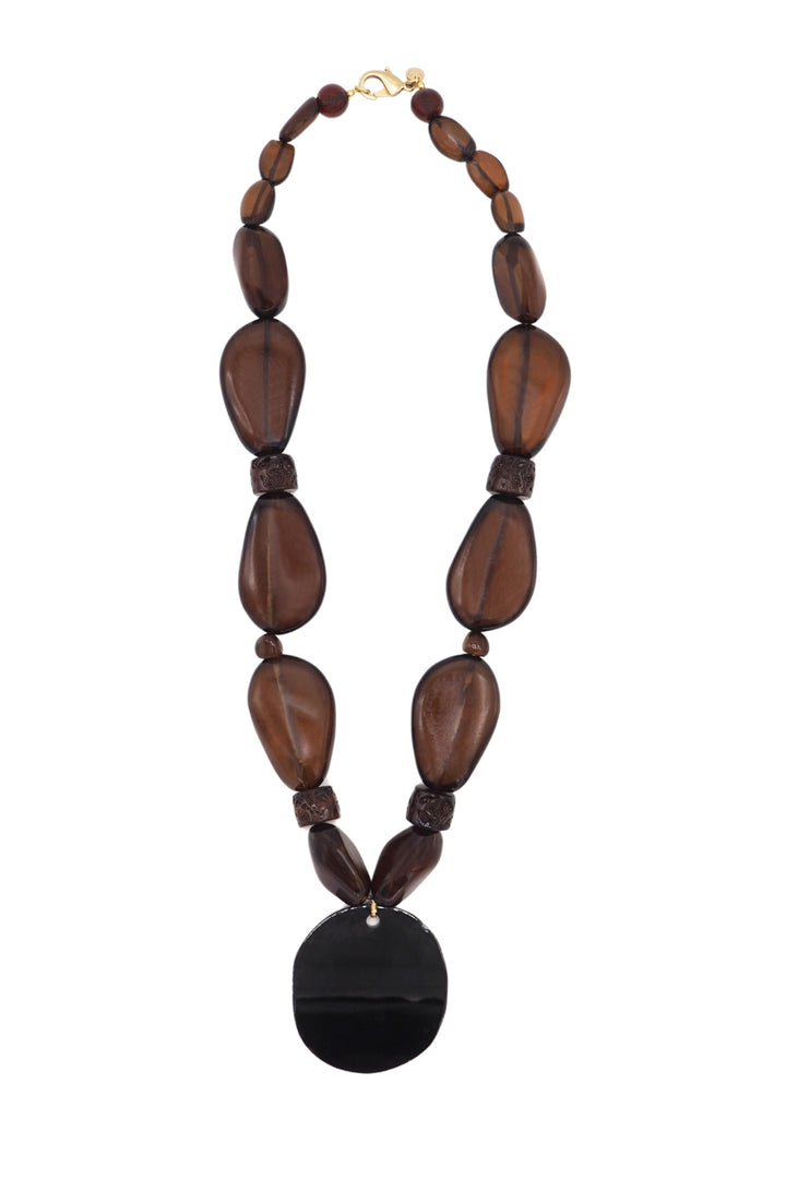 Sita Nevado Penelope Necklace - Brown