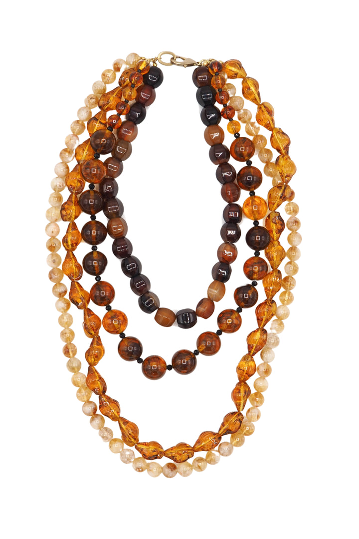Sita Nevado Pitet Necklace - Amber