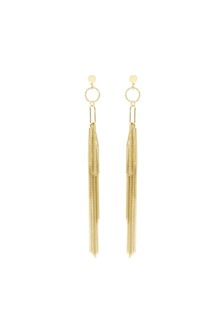 Sita Nevado Lluvia Earrings - Gold