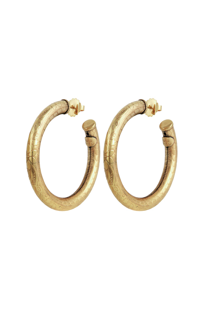 Gas Bijoux Midi Maoro Earrings - Gold