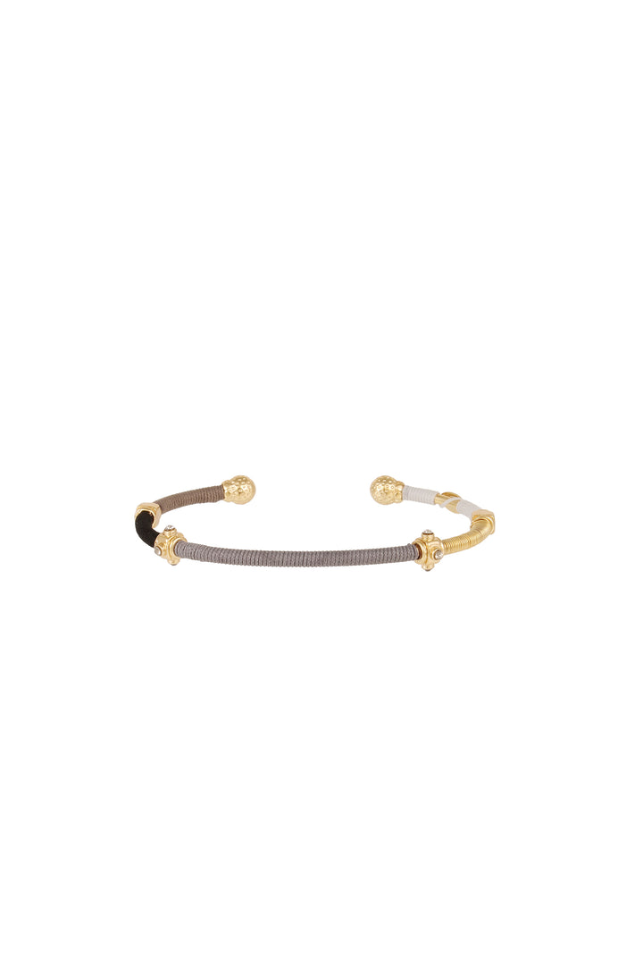 Gas Bijoux Zanzifull Cuff - Grey