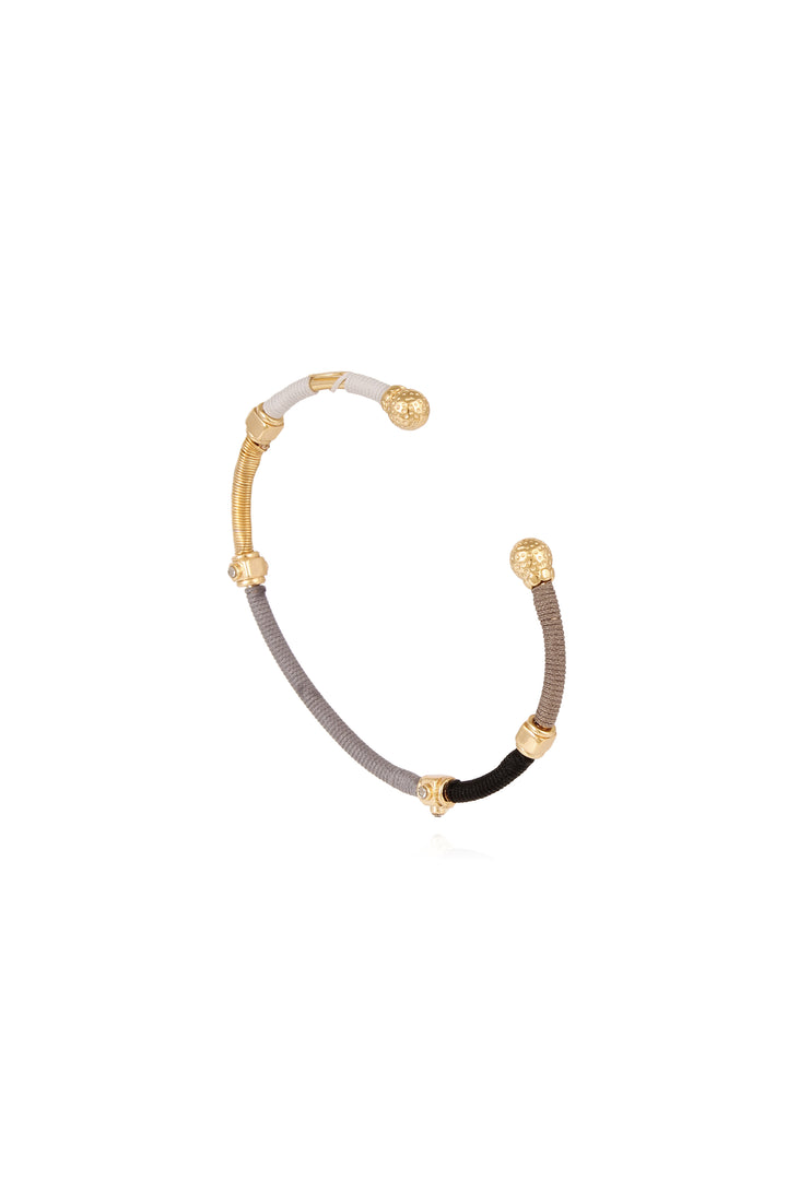 Gas Bijoux Zanzifull Cuff - Grey
