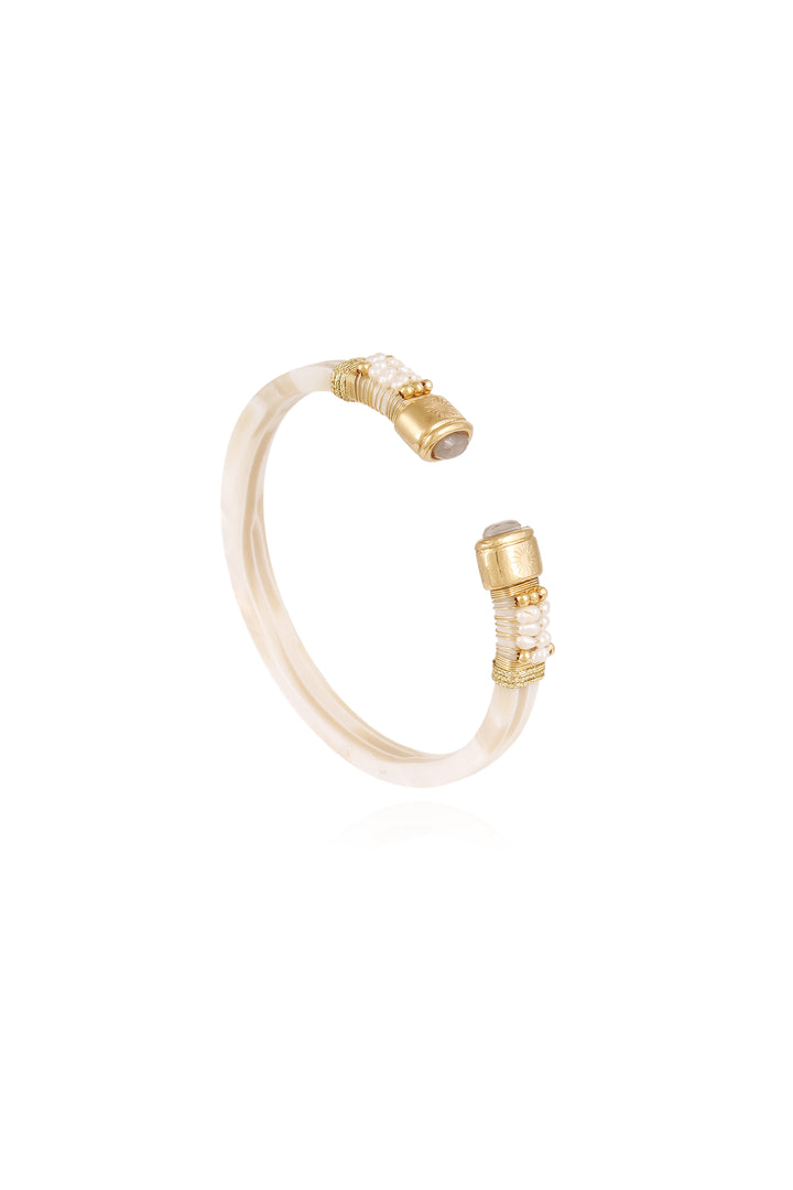 Gas Bijoux Sarina Cuff - Cream