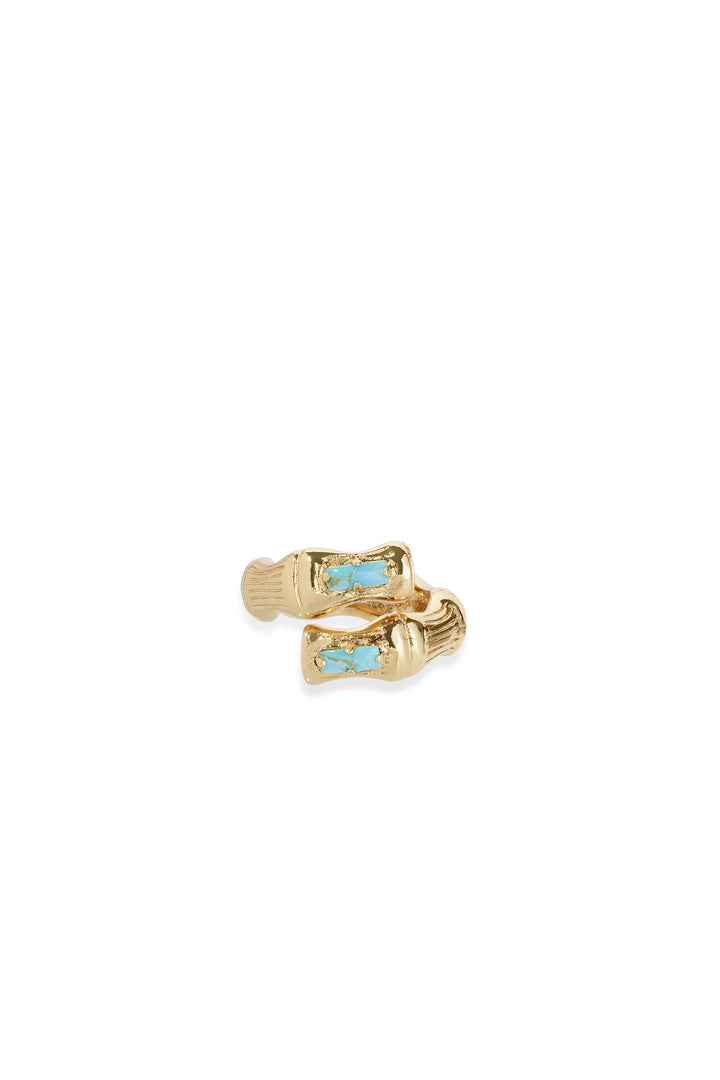 Gas Bijoux Bambou Ring - Gold
