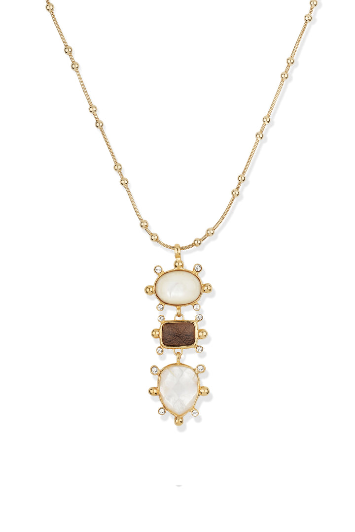 Gas Bijoux Tiki Necklace - Amber