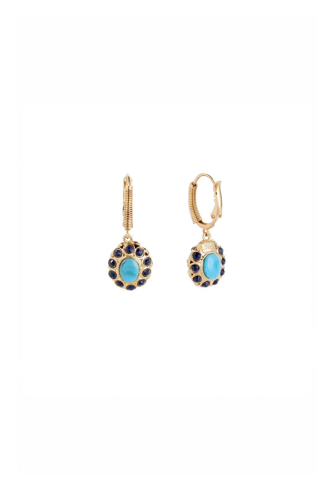 Gas Bijoux Bo Tao Earrings - Blue