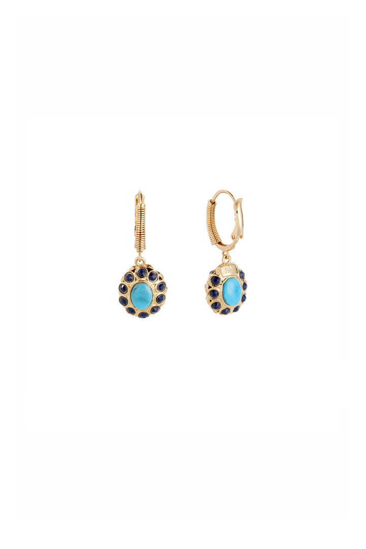 Gas Bijoux Bo Tao Earrings - Blue