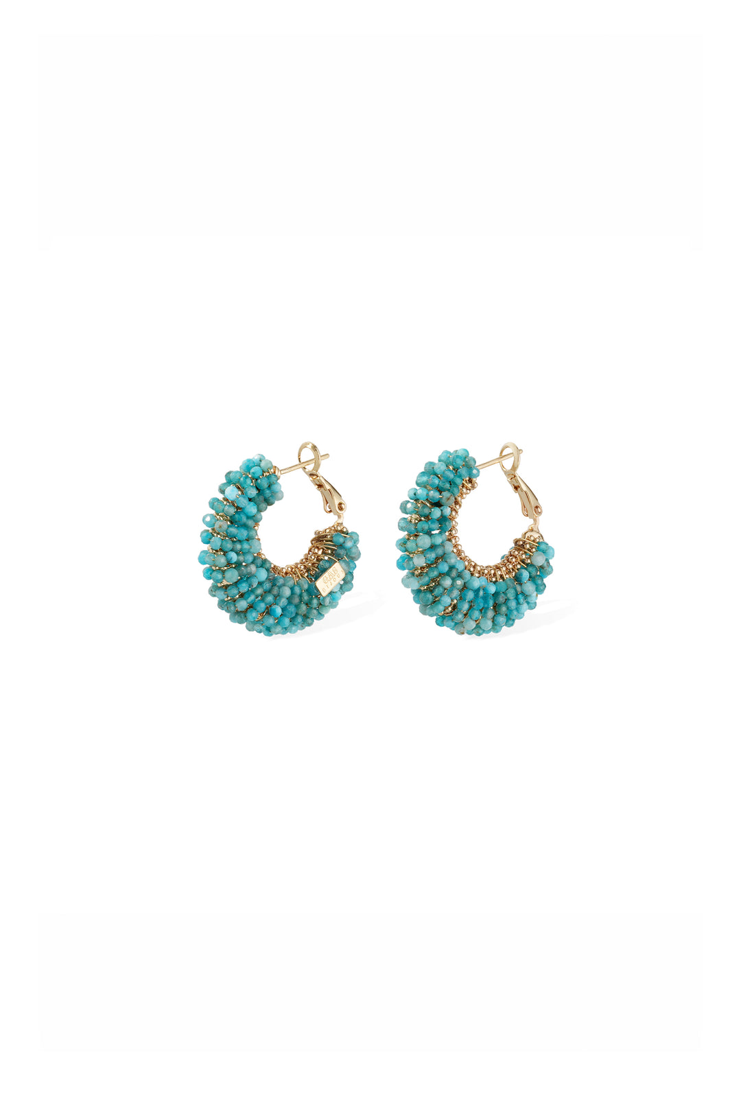 Gas Bijoux Izzia Hoops - Blue