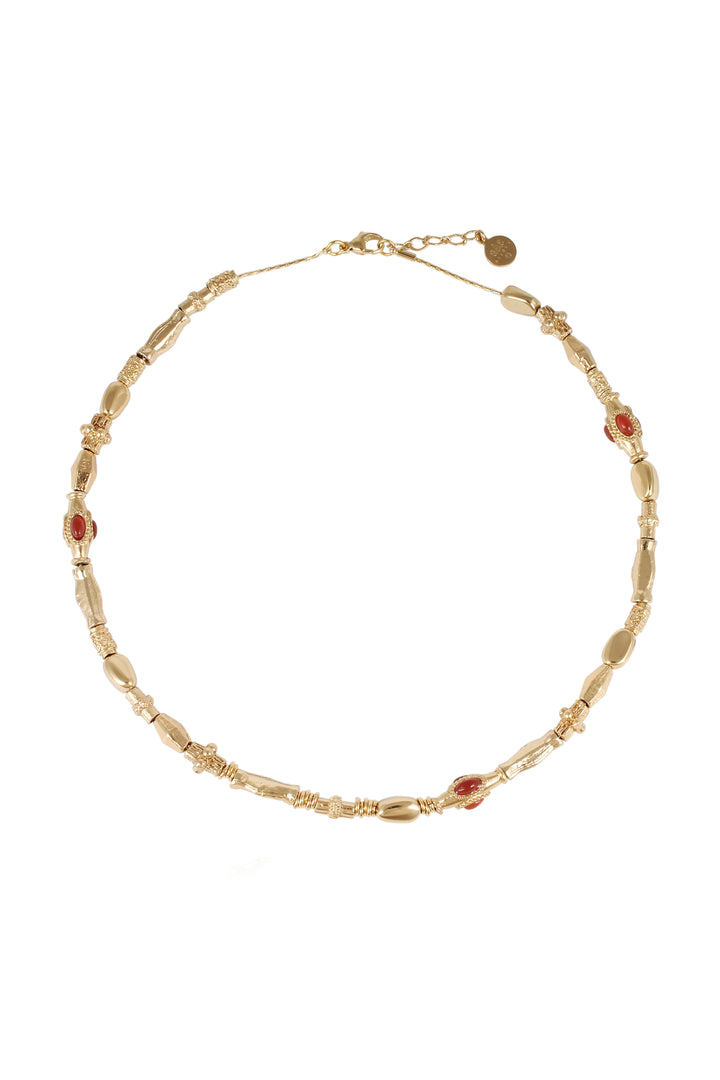 Gas Bijoux Collier Kali Necklace - Red