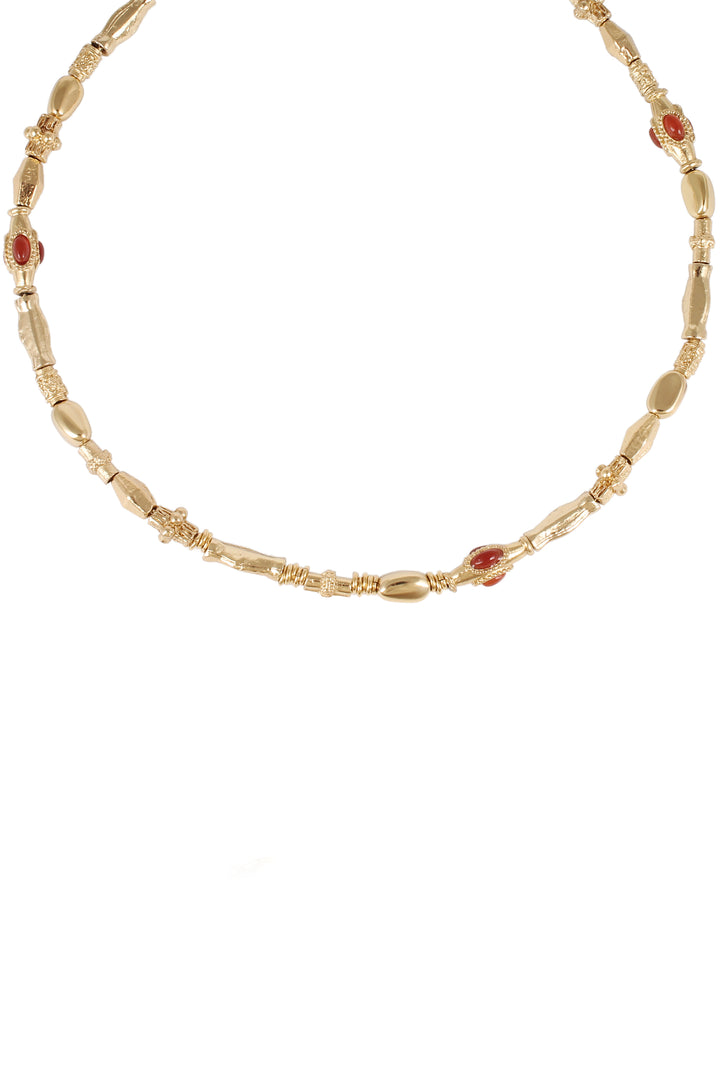 Gas Bijoux Collier Kali Necklace - Red