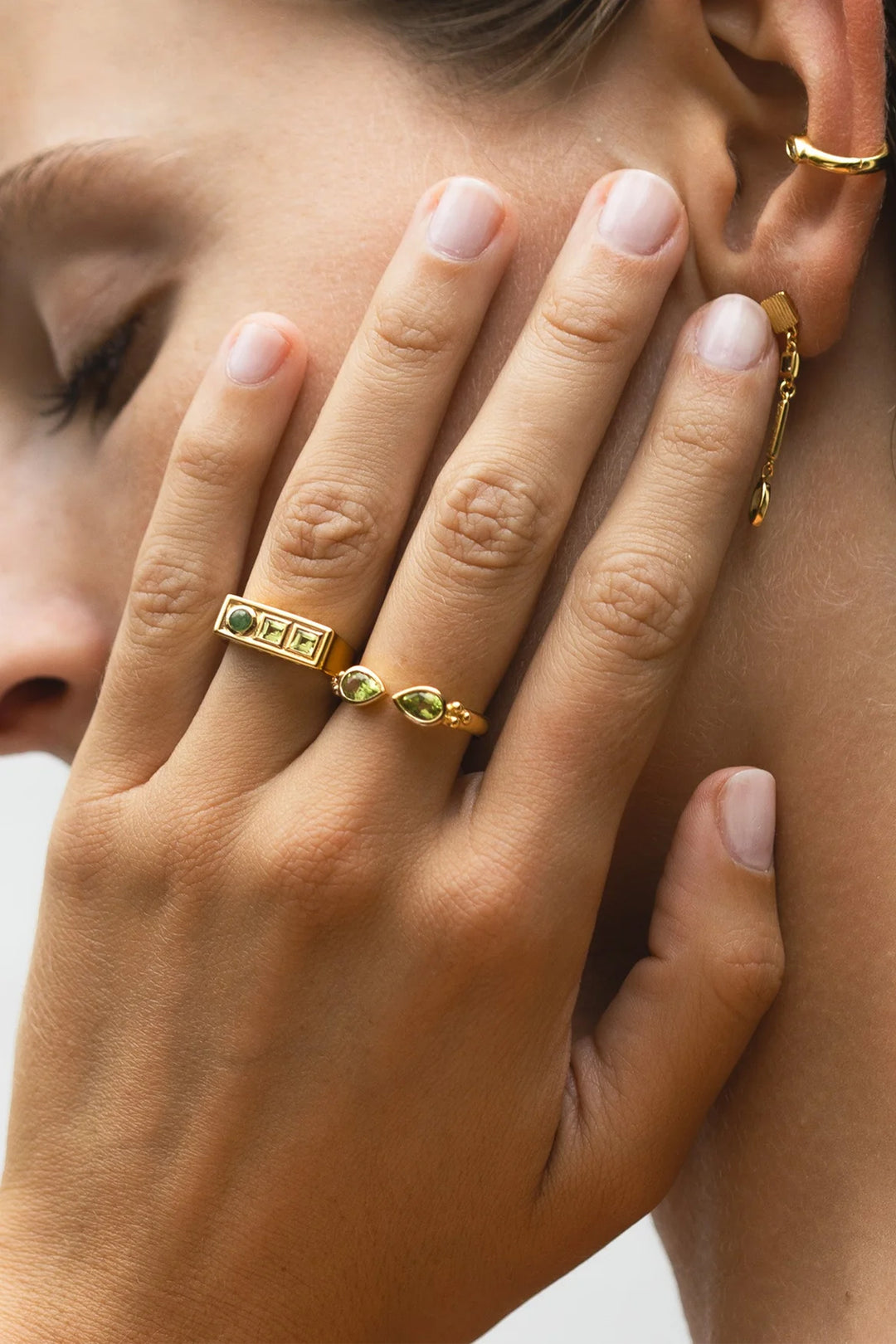 Temple Of The Sun Sarra Ring - Gold