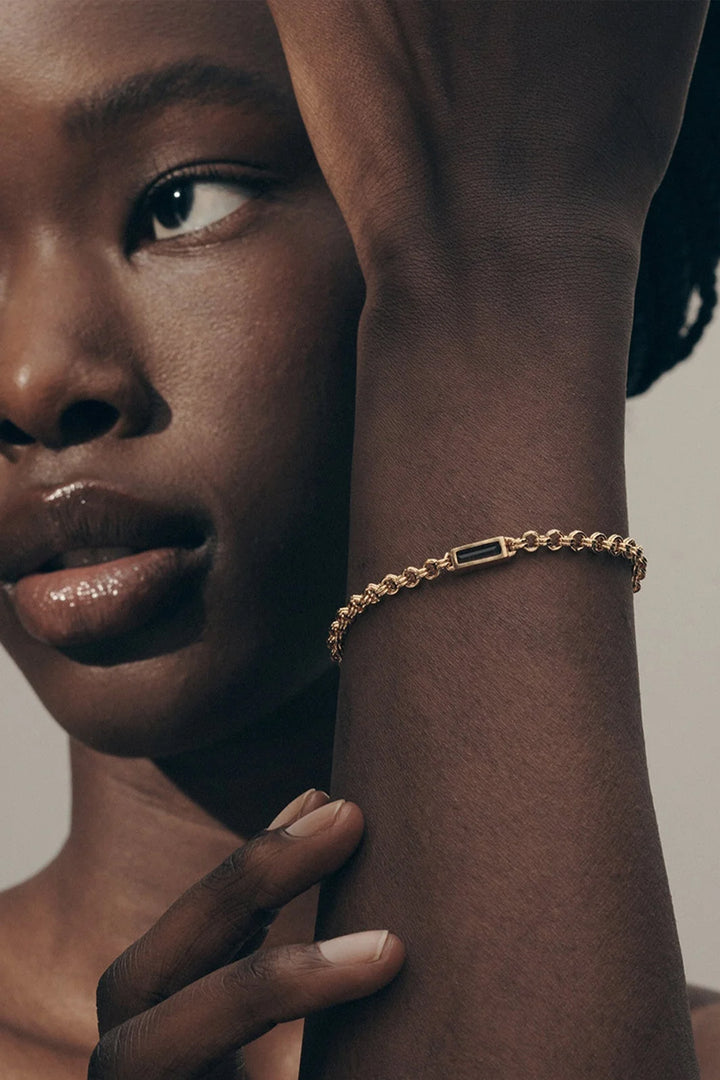 Temple Of The Sun Valerian Bracelet - Gold