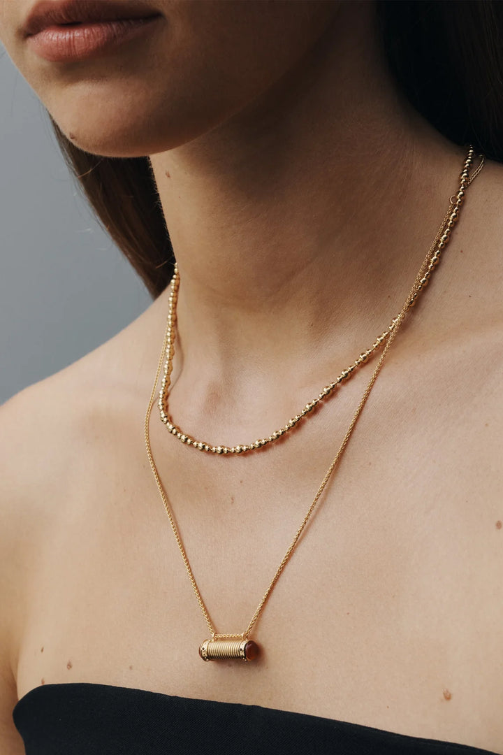 Temple Of The Sun Sacred Scroll Necklace