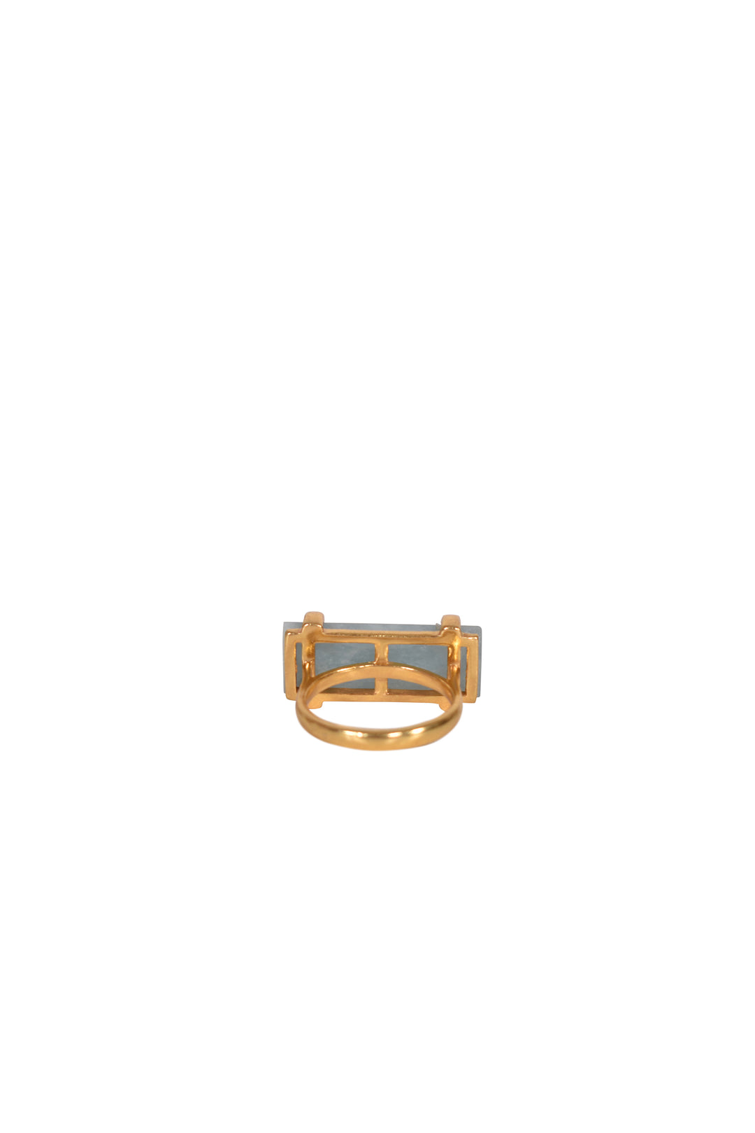 Alouette Design Bar Ring - Blue
