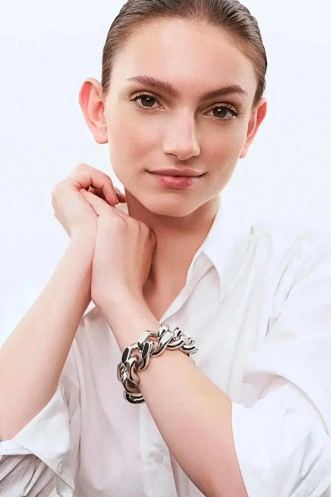 Vanessa Baroni Flat Chain Bracelet