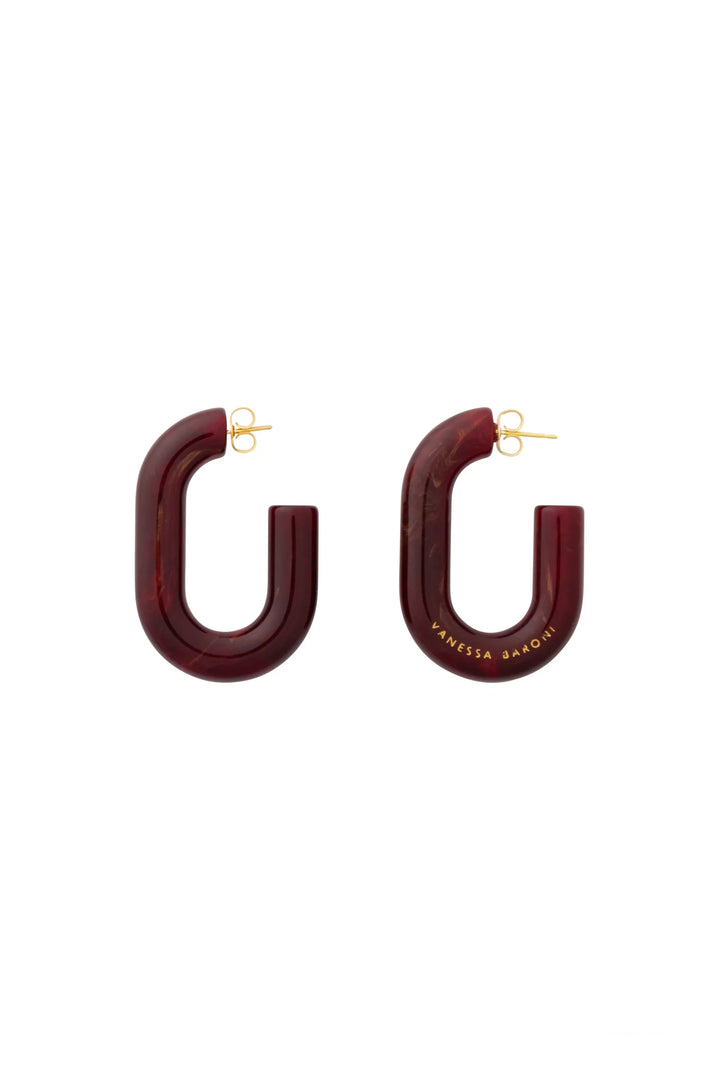 Vanessa Baroni New Oval Earrings