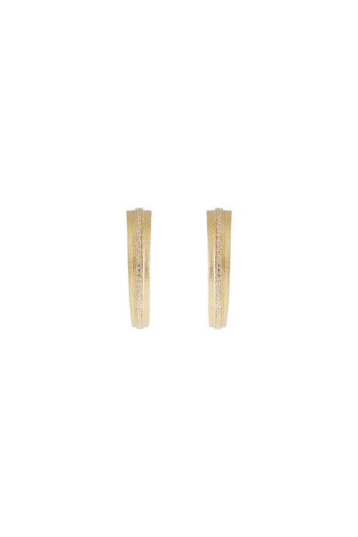 Fairley Desert Crystal Hoops