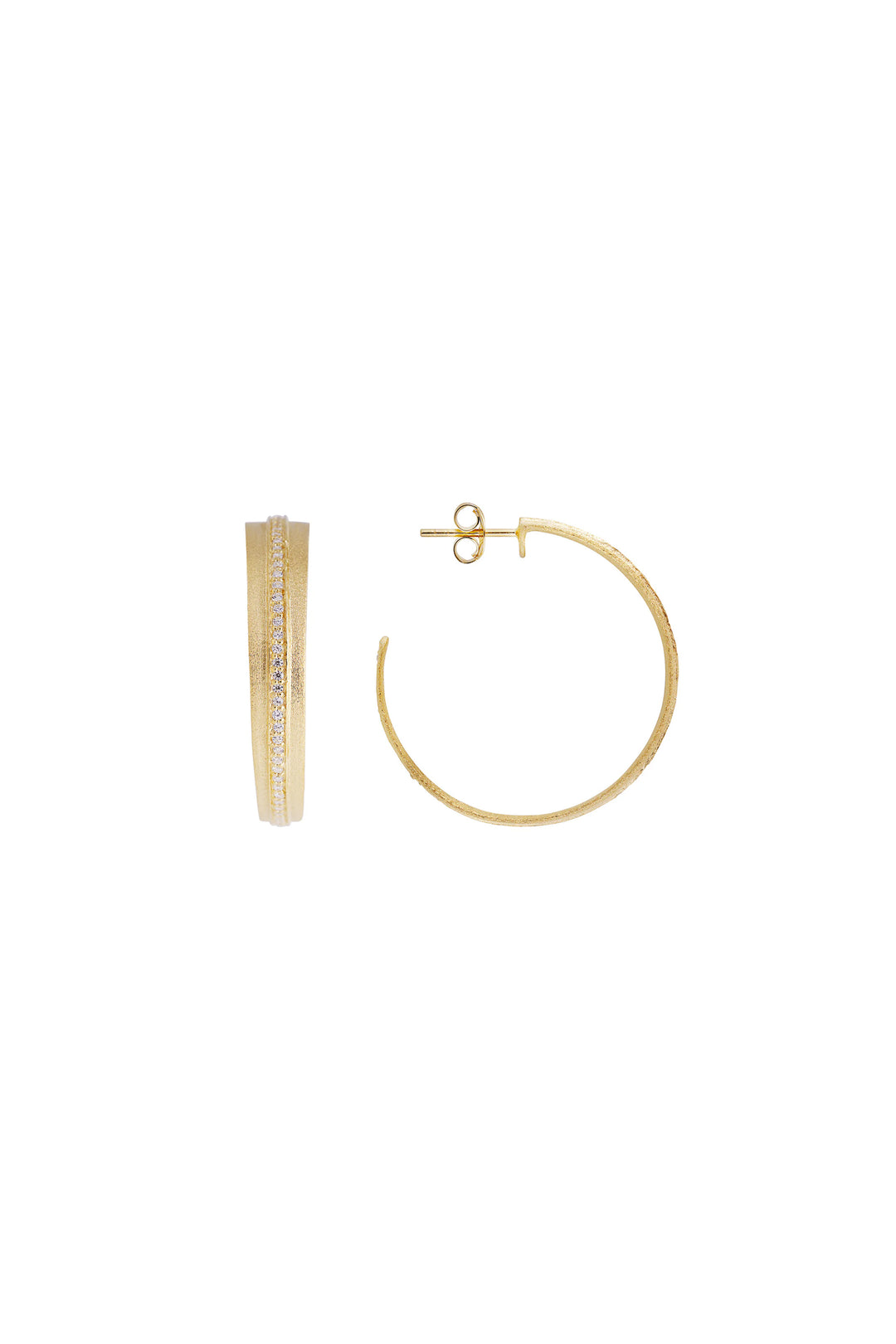 Fairley Desert Crystal Hoops