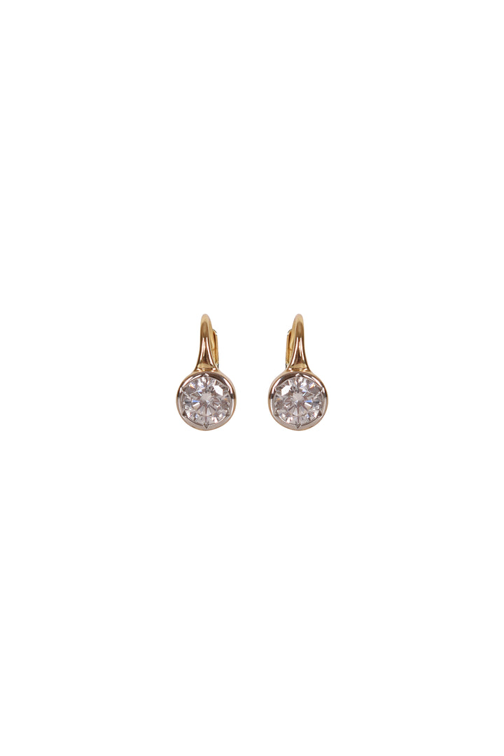 Husk Amber Earrings