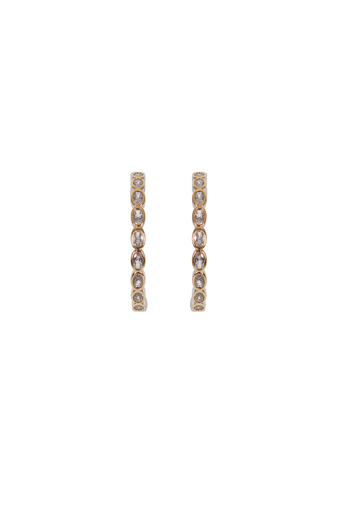 Husk Kate Two-Tone Hoops
