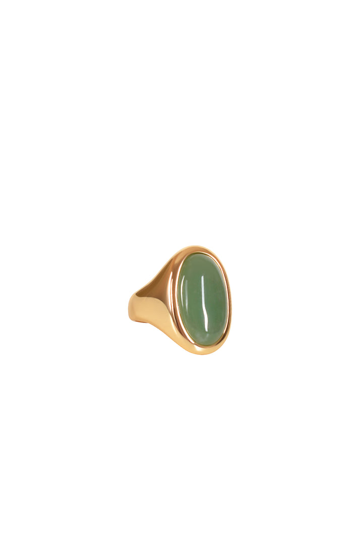 Husk Aurelia Jade Statement Ring