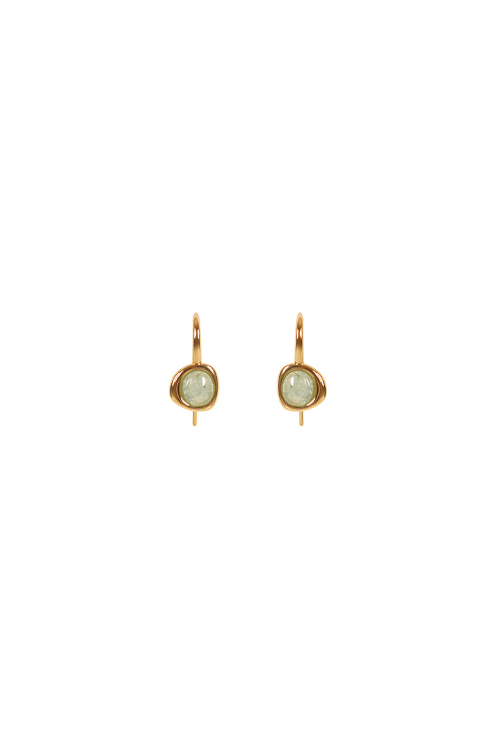 Husk Aurelia Jade Drop Earrings