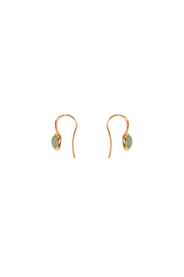 Husk Aurelia Jade Drop Earrings