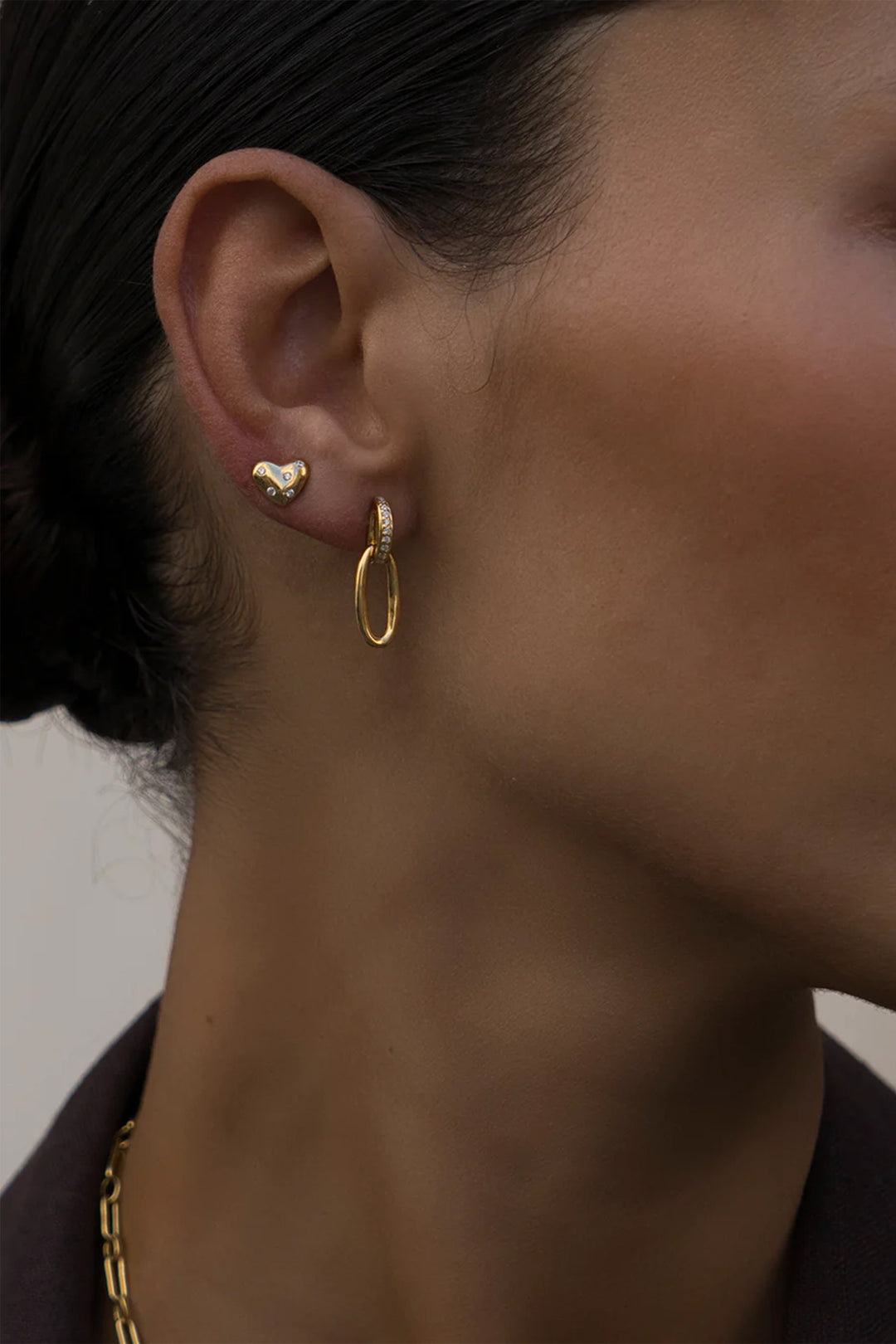 Fairley Twilight Heart Studs