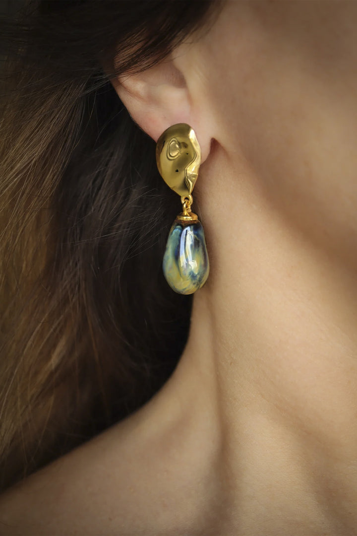 House of Fou Lake Earrings