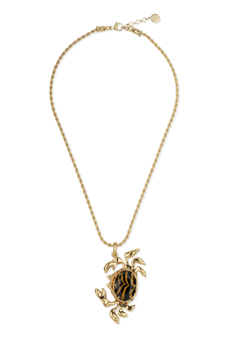 Gas Bijoux Karakos Crab Necklace