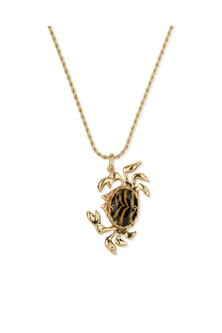 Gas Bijoux Karakos Crab Necklace
