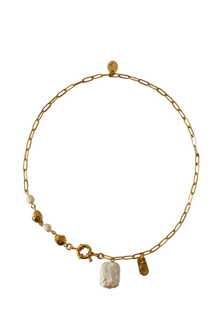 Sessun Choya Pearl Necklace